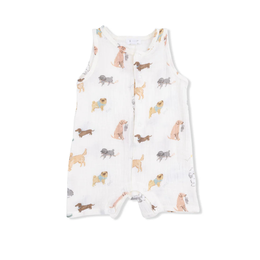 Angel Dear Sleeveless Shortie Romper - Awesome Dogs