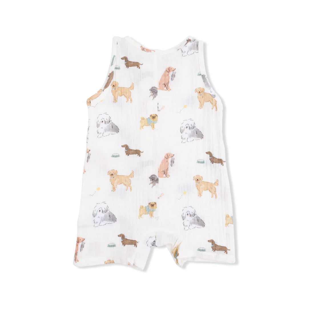 Angel Dear Sleeveless Shortie Romper - Awesome Dogs