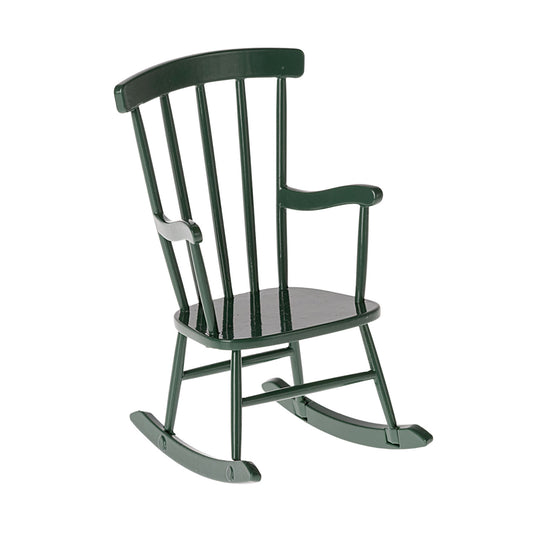 Maileg Mouse Rocking Chair - Dark Green