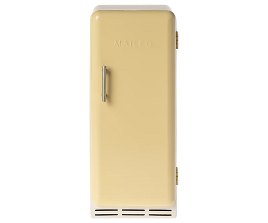 Maileg Miniature Fridge - Yellow