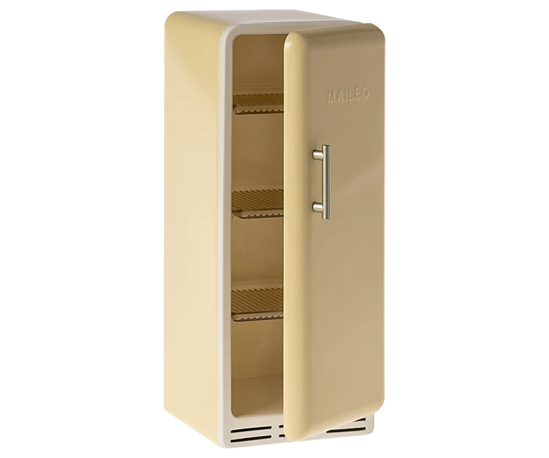 Maileg Miniature Fridge - Yellow