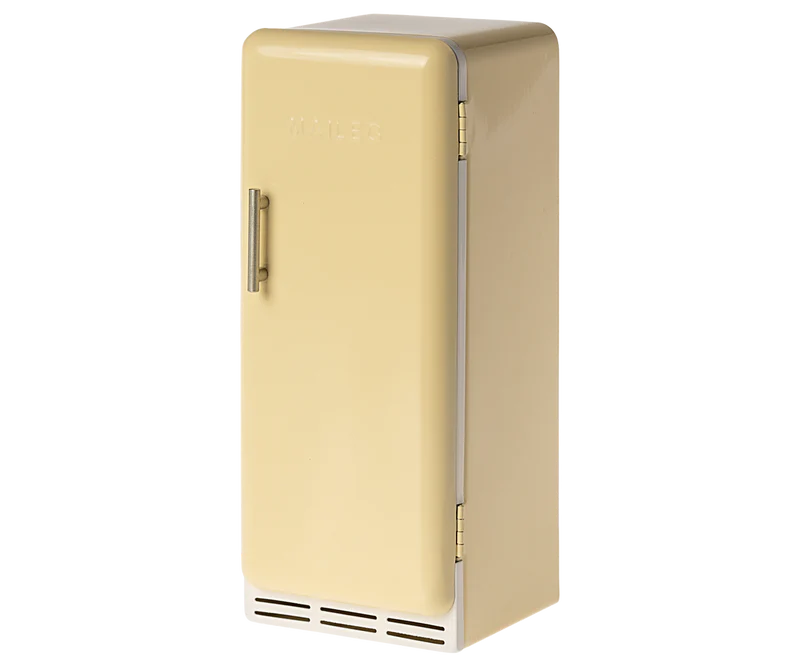 Maileg Miniature Fridge - Yellow