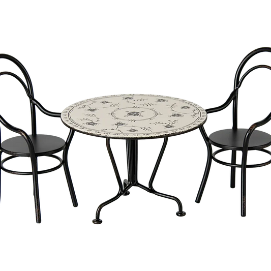 Maileg Dining Table Set With 2 Chairs