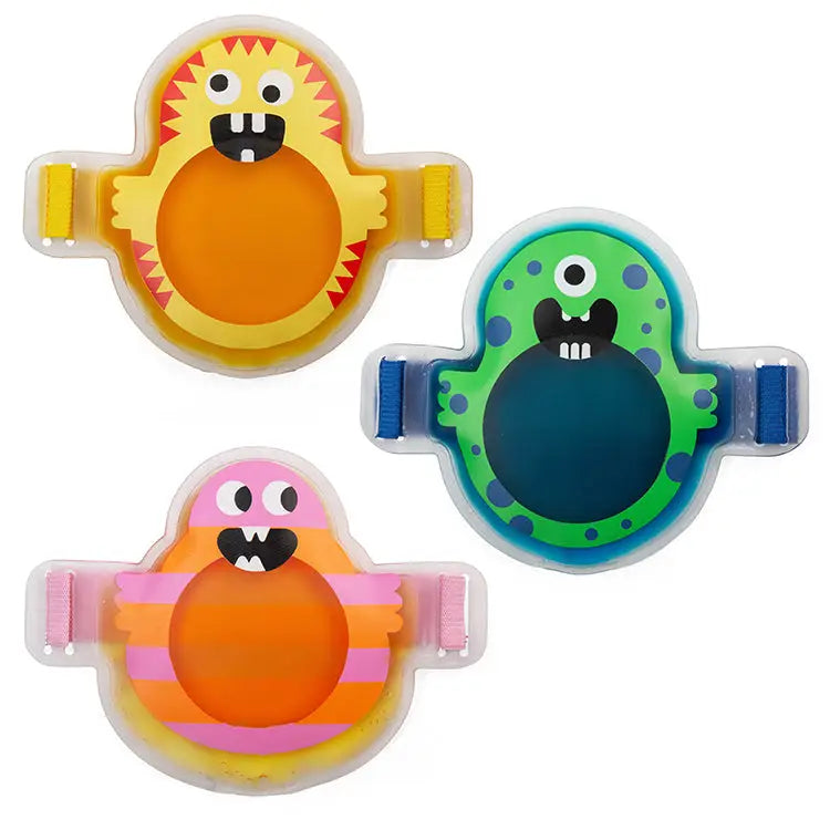 Kikkerland Design Inc Kidoki Oopsie Monster Hot&Cold Pack