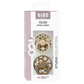 BIBS Pacifier Studio Colour 2 Pack Polka Mix Latex Vanilla/Dark Oak