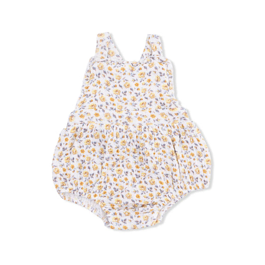 Angel Dear Ruffle Bubble - Yellow Country Roses