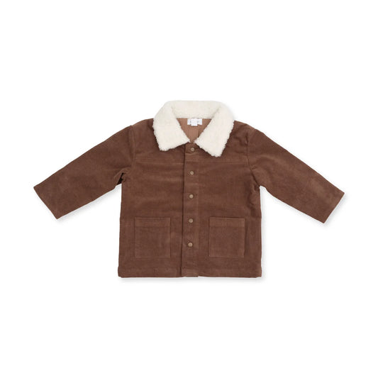 Angel Dear Solid Beaver Fur Corduroy - Corduroy Jacket