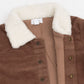 Angel Dear Solid Beaver Fur Corduroy - Corduroy Jacket