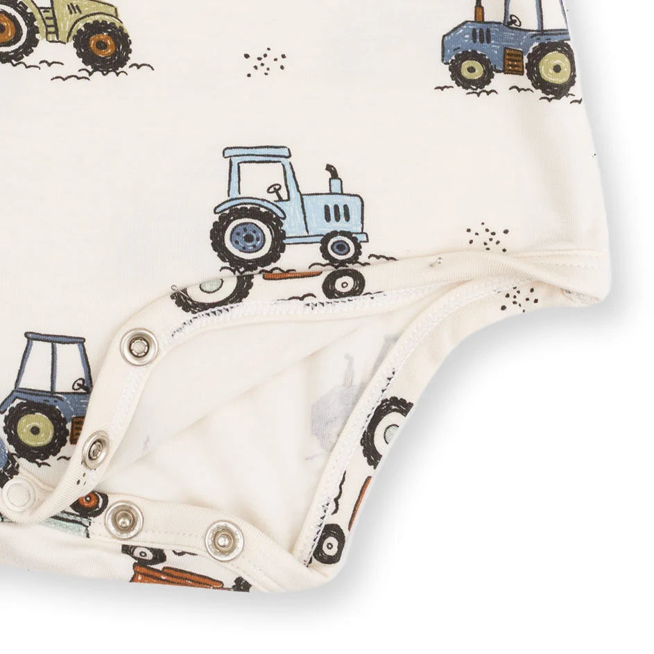 Angel Dear Future Farmer - Long Sleeve Bodysuit