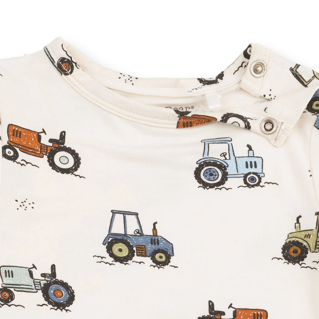 Angel Dear Future Farmer - Long Sleeve Bodysuit