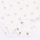 Angel Dear Little Horseshoes Blue - Long Sleeve Bodysuit