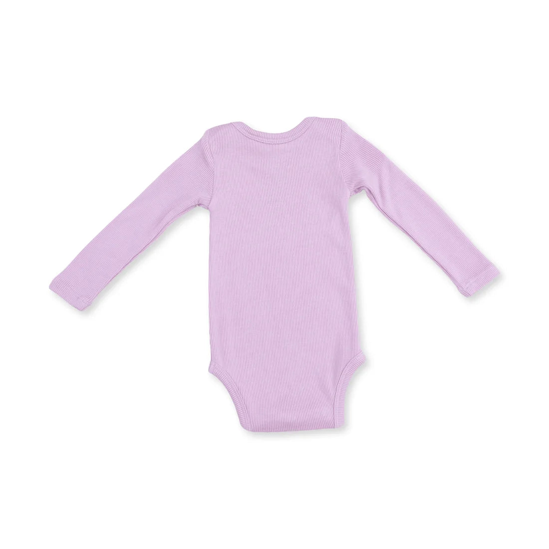 Angel Dear Solid Winsome Orchid - Long Sleeve Bodysuit