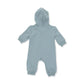 Angel Dear Varsity French Terry - Hooded Jumpsuit