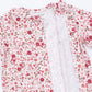 Angel Dear Serene Floral - Long Sleeve Ruffle Collar Romper