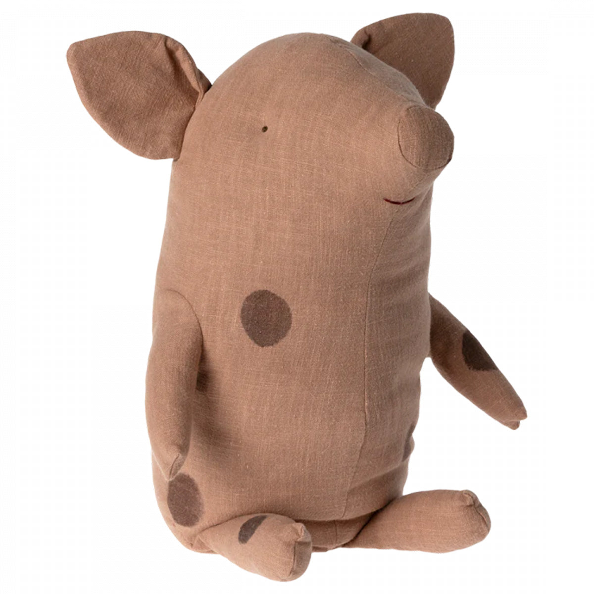 Maileg Truffle Pig - Big - Vintage Rose with Polka Dots