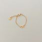 LittleLundsCo Baby and Mom Gold Bow Bracelet