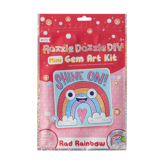 OOLY Razzle Dazzle DIY mini gem art kit