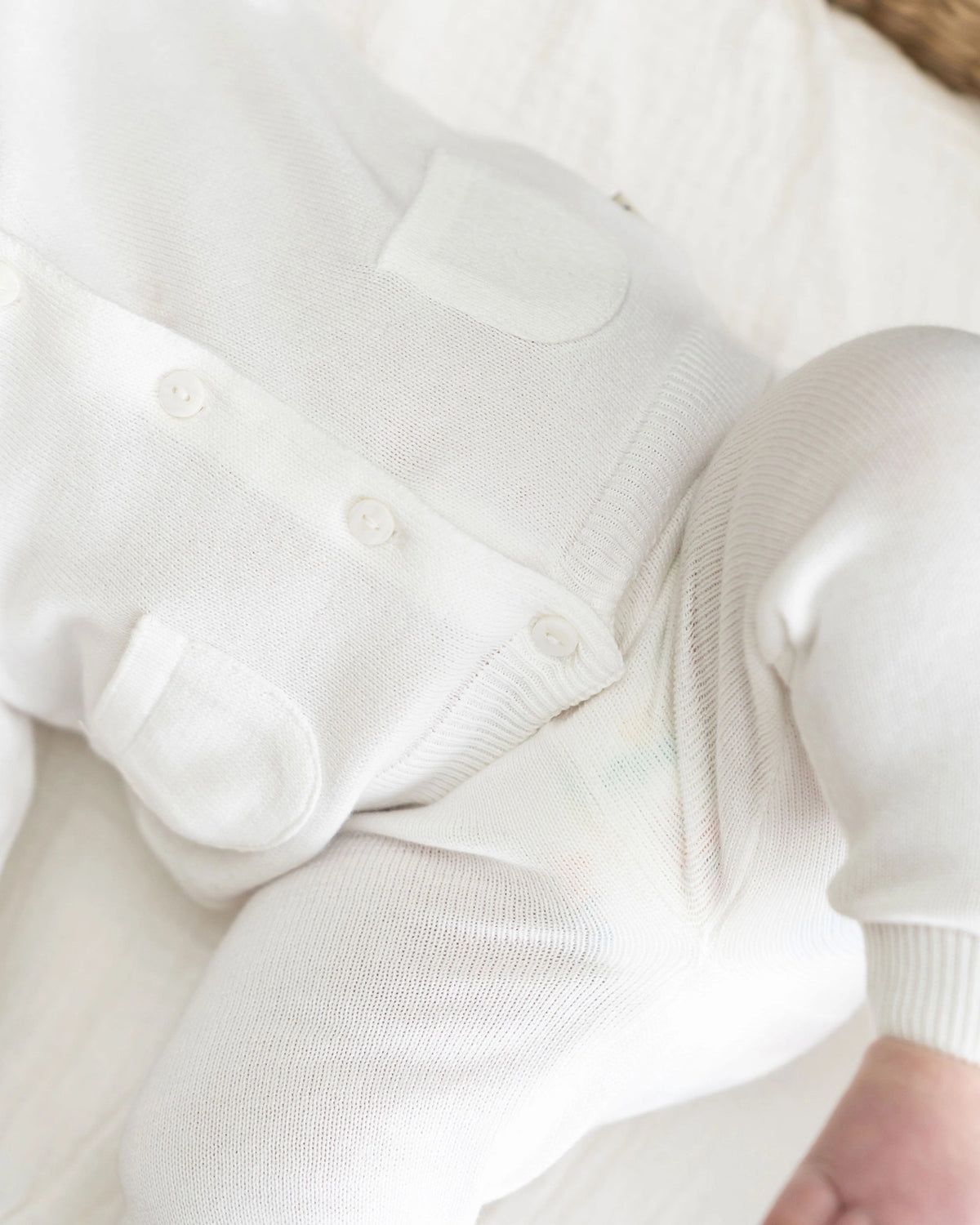 Viverano Organics Milan Knit Baby Pocket Pants (Organic Cotton)