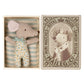 Maileg Baby Mouse in Matchbox - Sleepy Wakey - Blue