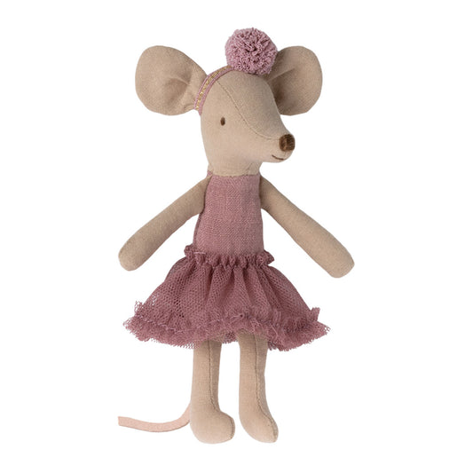 Maileg Big Sister Ballerina Mouse - Heather