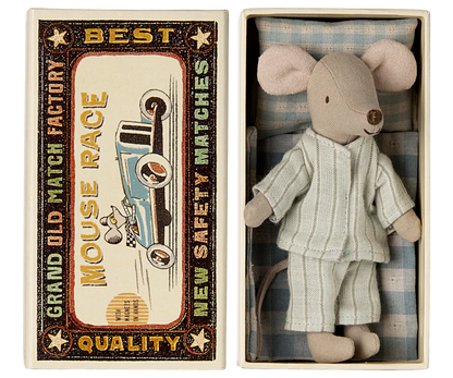 Maileg Big Brother Mouse in Matchbox