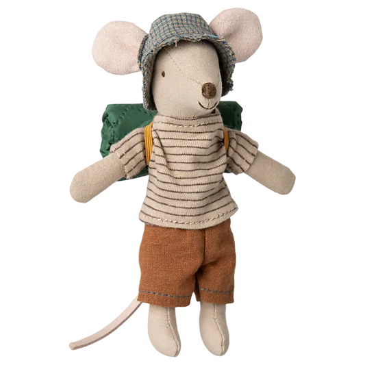 Maileg Hiker Mouse Big Brother