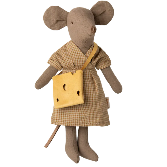 Maileg Mum Mouse Light Brown