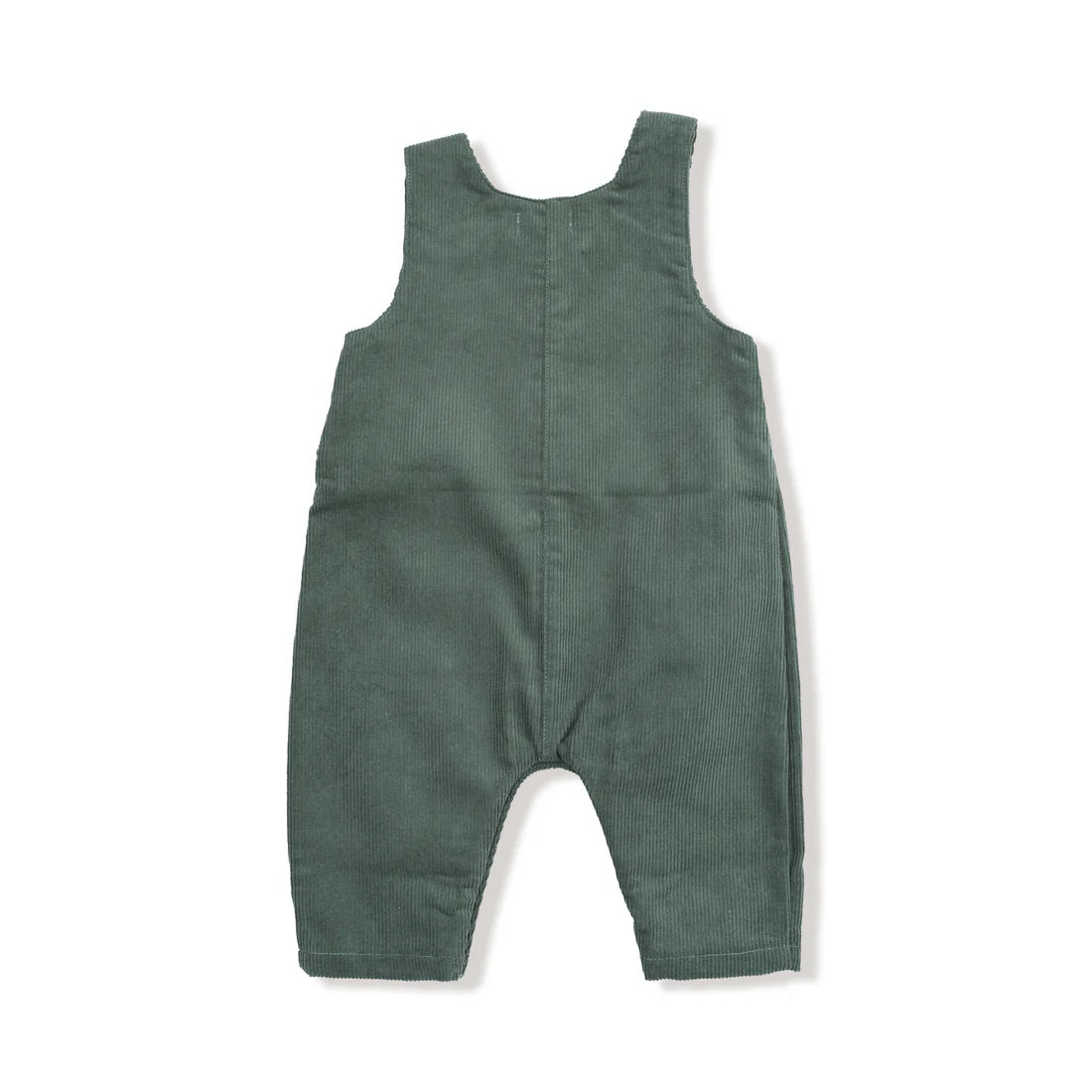 Angel Dear Corduroy Uni Overalls - Dark Ivy