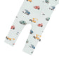 Kyte Baby Zippered Romper in City Vehicles
