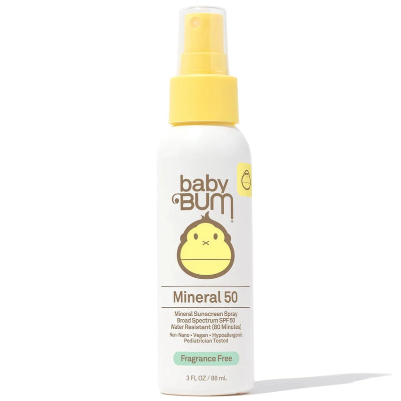 Sun Bum Baby Bum SPF 50 Mineral Sunscreen Spray - Fragrance Free