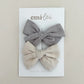 Emi Lei Alligator Clip Bow Set