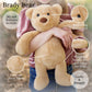 Beverly Hills Teddy Bear Company World's Softest Lushee 16 Inch - Brady Tan Bear