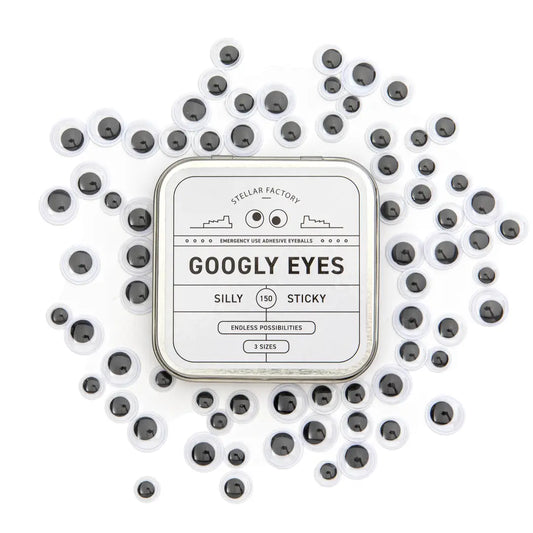 Stellar Factory Googly Eyes: Emergency Adhesive Eyeballs Kit - Stocking Stuf