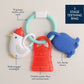 Itzy Ritzy Bitzy Charms Multistage Silicone Teether