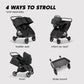 Baby Jogger City Mini GT2 Double Stroller - 4 ways to stroll