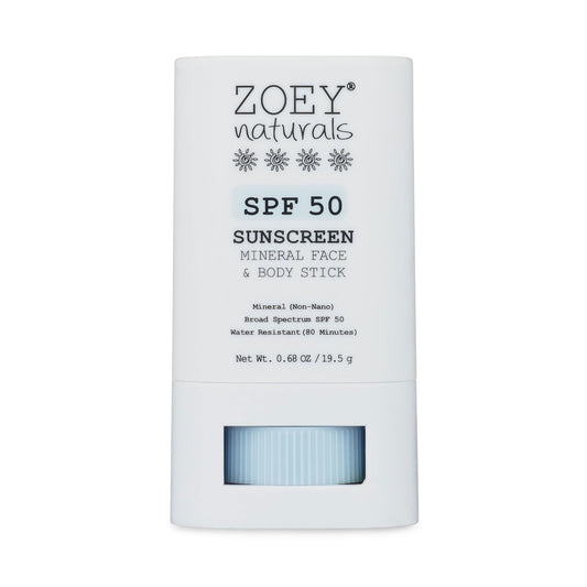Zoey Naturals SPF 50 Stick Sunscreen - 0.68 fl oz - Fragrance Free