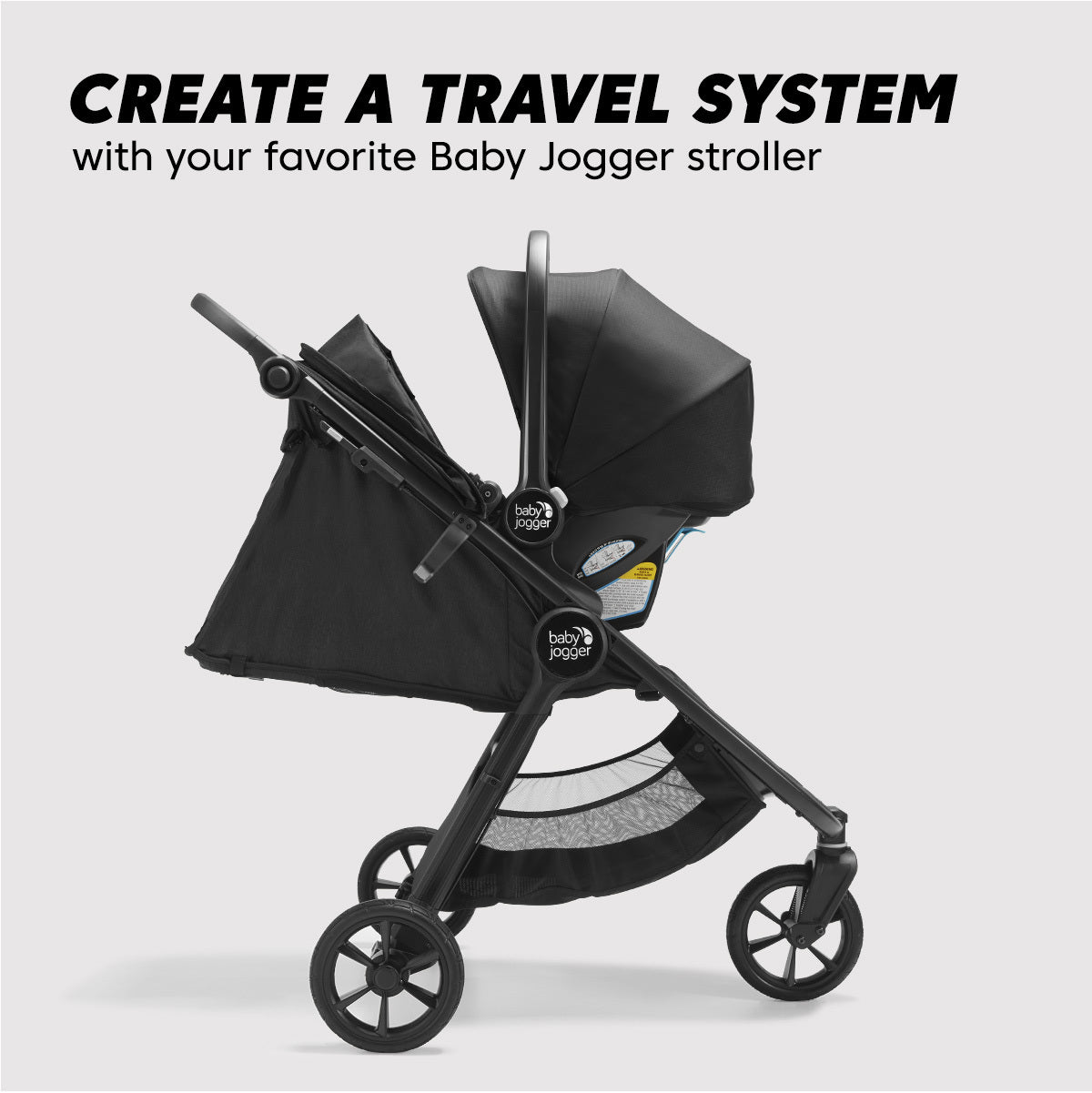 Baby Jogger City GO 2 Infant Car Seat Travel System