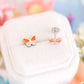 Pierced Co Silver Butterfly Colorblock