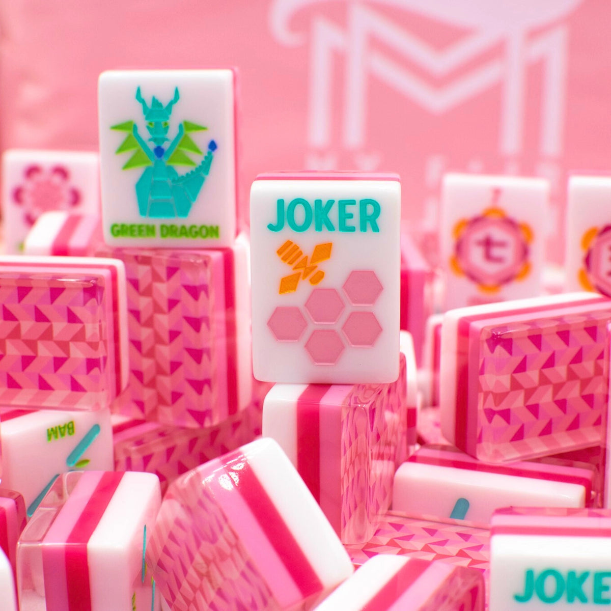My Fair Mahjong Crystal Prism Mahjong Set