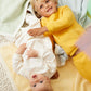 ChappyWrap Harborview Herringbone Butter Yellow Mini Blanket