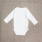 Viverano Organics Basic Peter Pan Long Sleeve Organic Cotton Baby Bodysuit