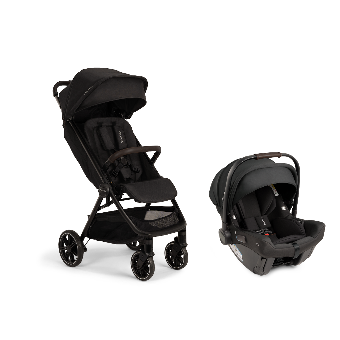 Nuna TRVL LX Stroller and PIPA Urbn Car Seat Travel System