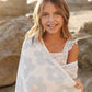Mebie Baby Hooded Beach Towel - Coastal Floral