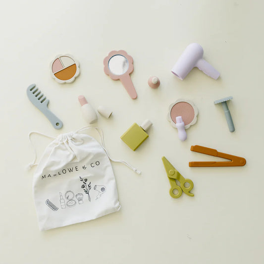 Marlowe & Co Silicone Hair and Makeup Playset