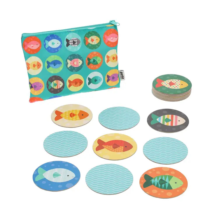 Chronicle Books Gone Fishing Matching Game