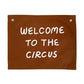 Imani and kids Welcome To The Circus Canvas Banner