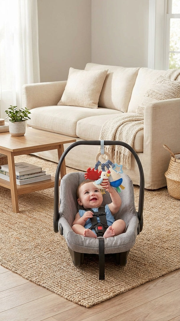 Itzy Ritzy Nautical Bitzy Busy Ring - Sea