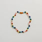 CanyonLeaf Raw Baltic Amber and Pearl Necklace + Sweet Pink Gemstones