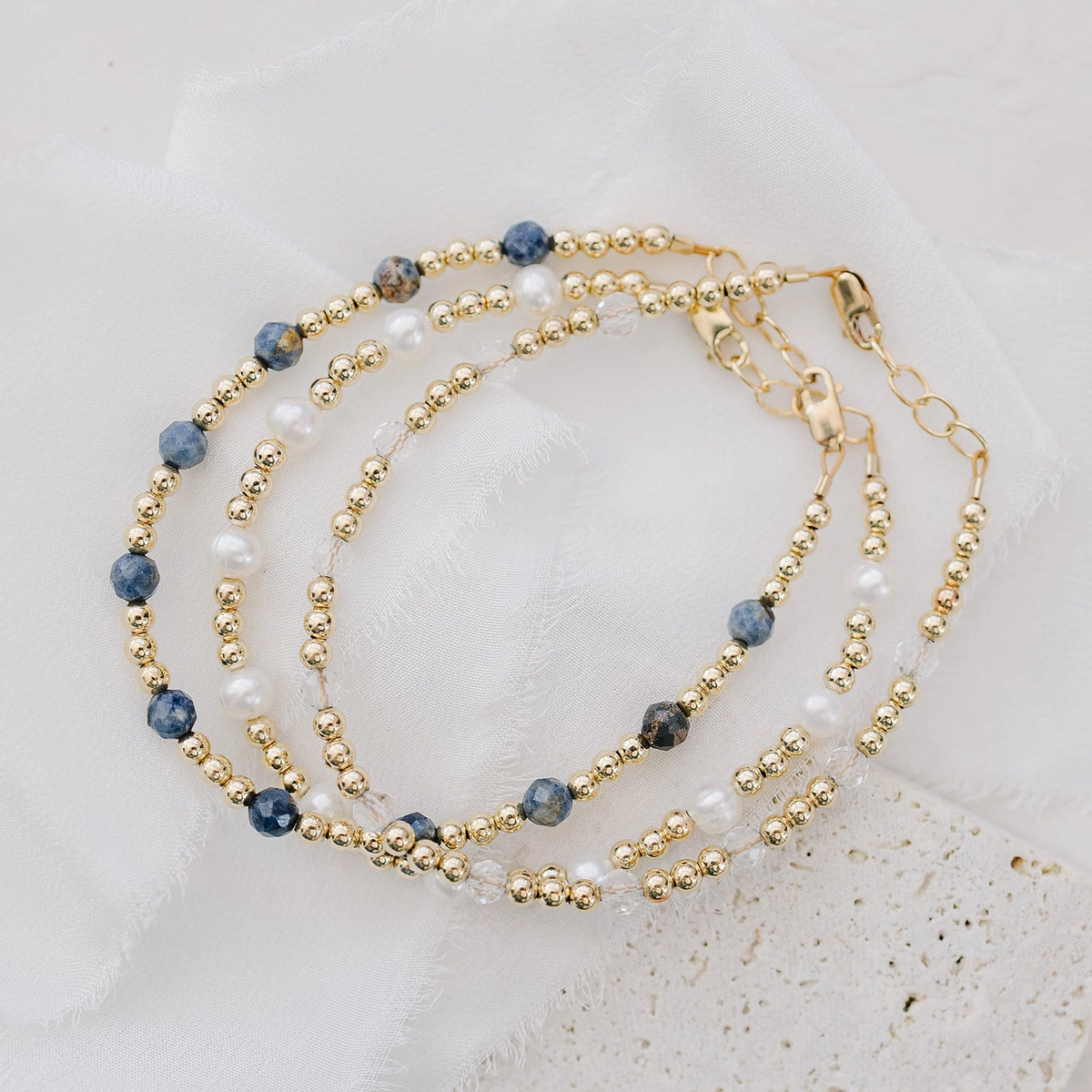 Joyful Bead Company June - Pearl Bracelet