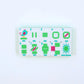 My Fair Mahjong Crystal Confetti Mahjong with a Sprinkle of Color - Purple